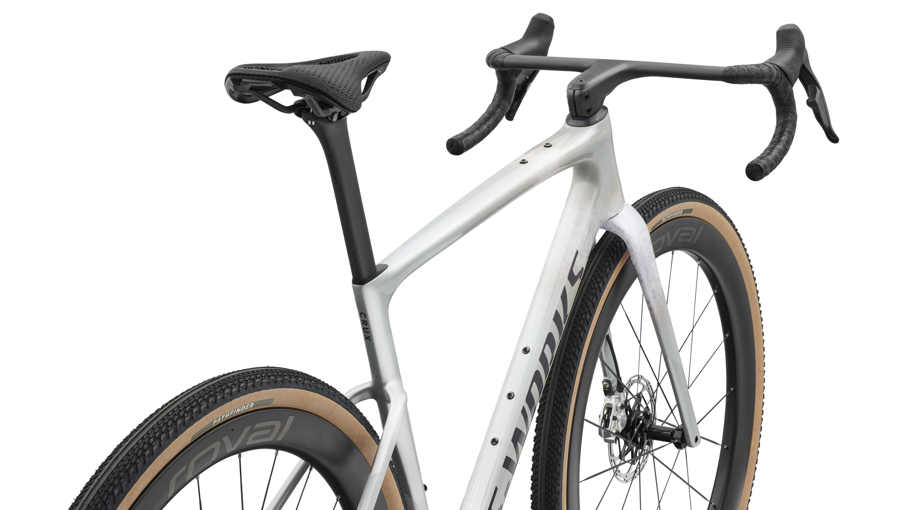 Cykler - Gravel cykler - Specialized S-Works Crux 5 SRAM RED XPLR 2027 - Silver Dust/Amethyst Frost/Nebula Metallic