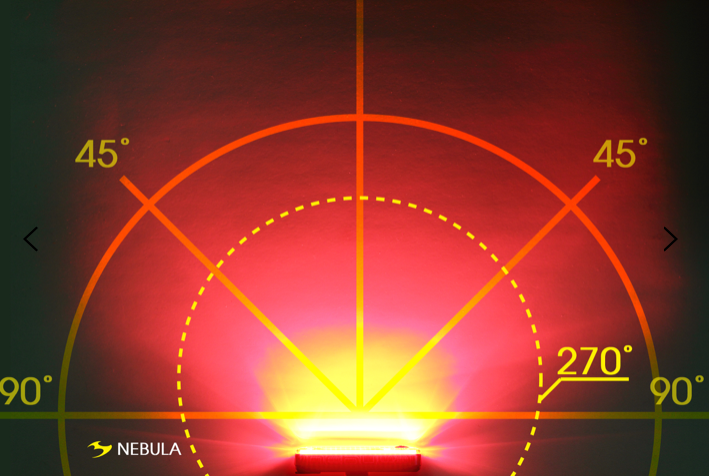 Tilbehør - Cykellygter - Moon Light set Nebula-W & Nebula Lygtesæt