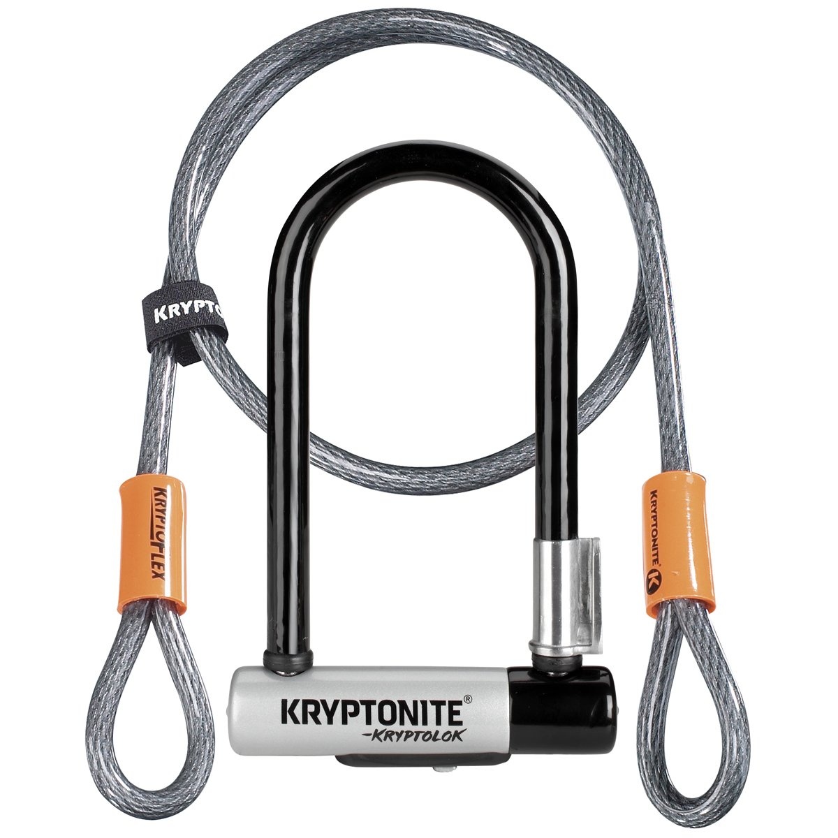 Kryptonite U-lock Kryptolok Mini 7 Vf 8.2cmx17.8cm And 4foot Cable - Cykellås