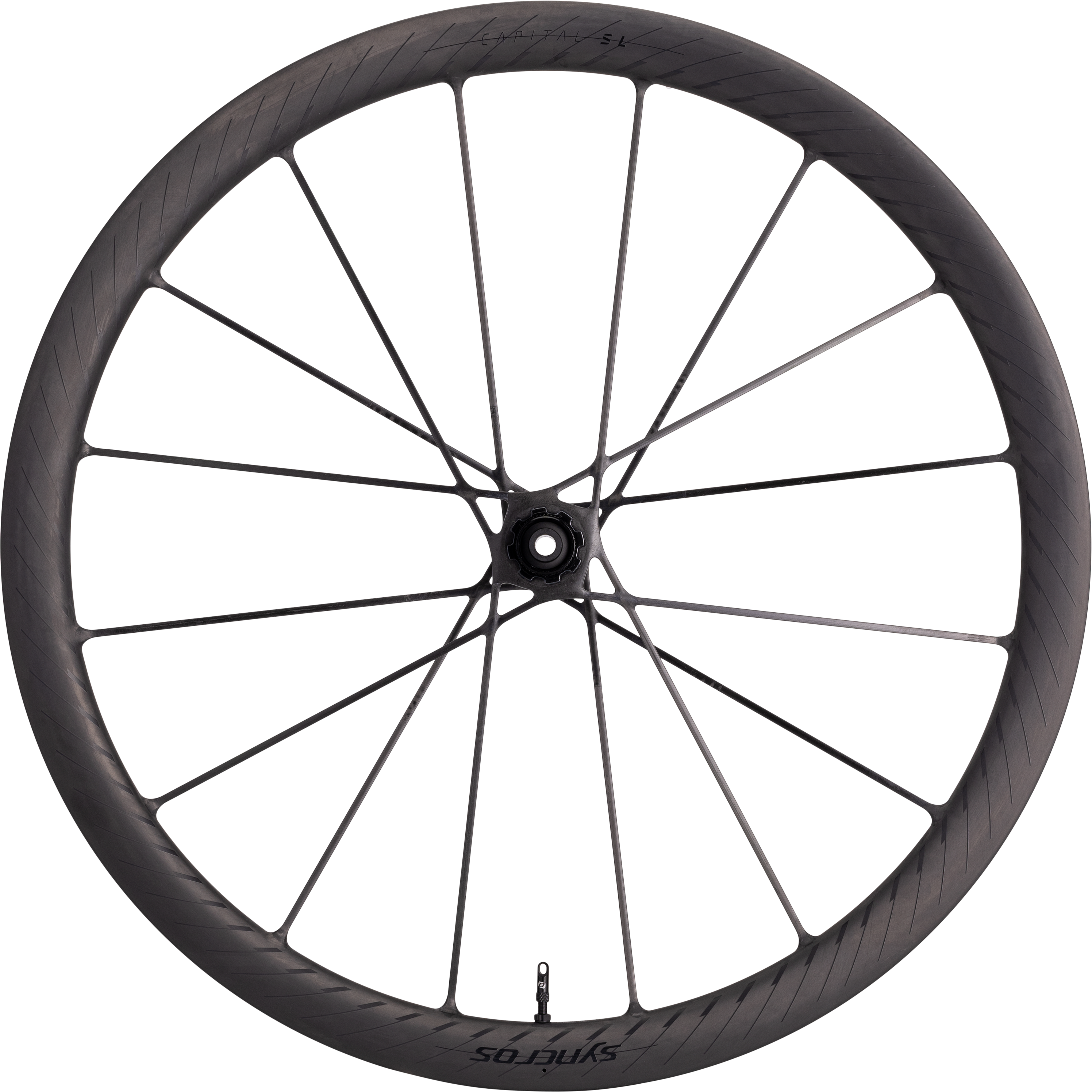 Syncros Wheel Front Capital SL 40mm Forhjul - 700c - Sort Syncros Wheel Front Capital SL 40mm Forhjul - 700c - Sort