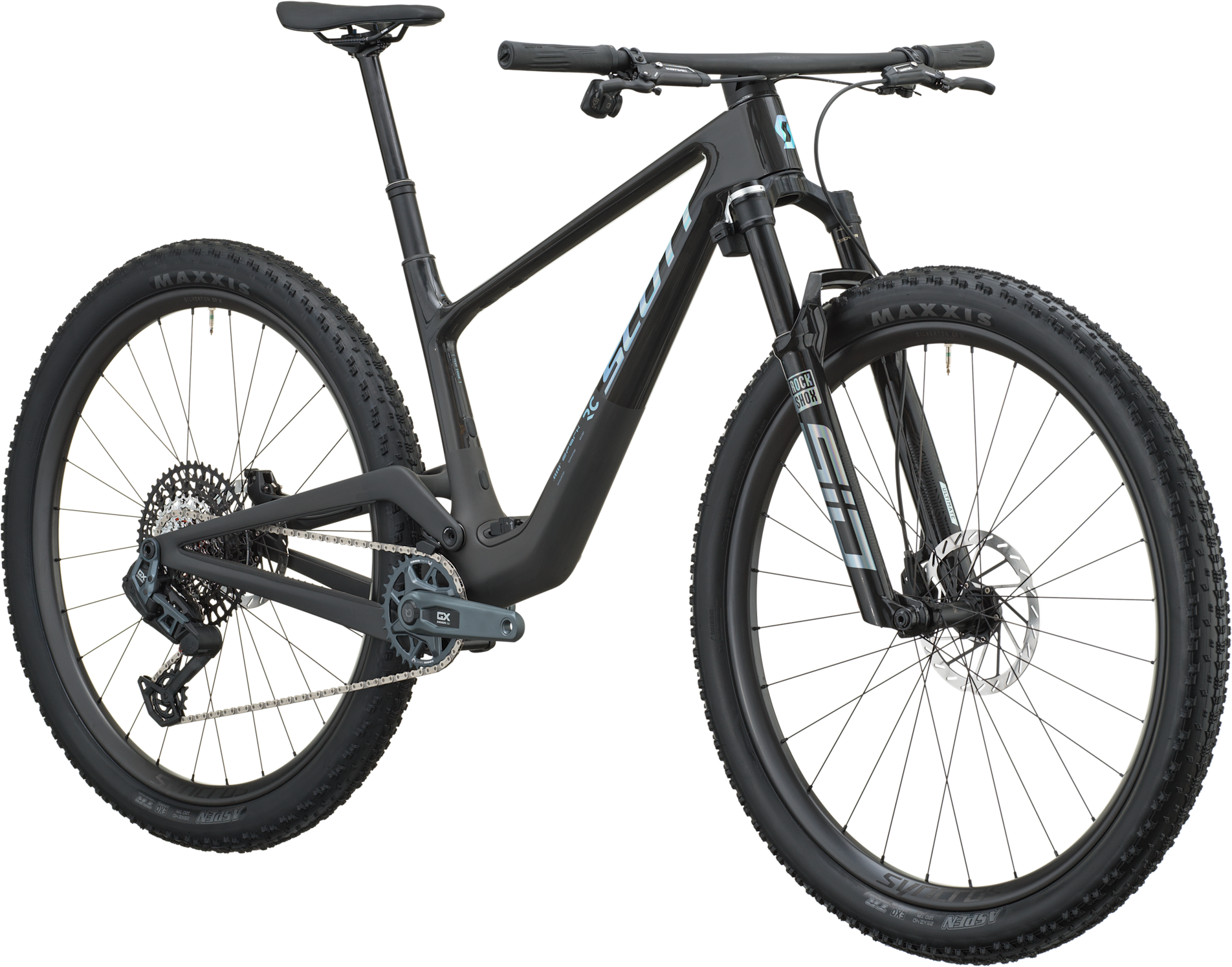 Cykler - Mountainbikes - Scott Spark RC Team Issue 2027 - Carbon Black