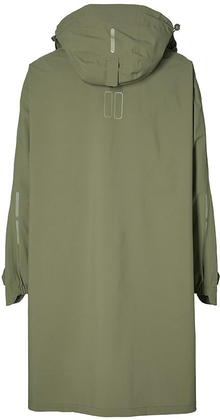 Beklædning - Regntøj & Vindtøj - Basil Poncho MOSSE One size - Olive Green