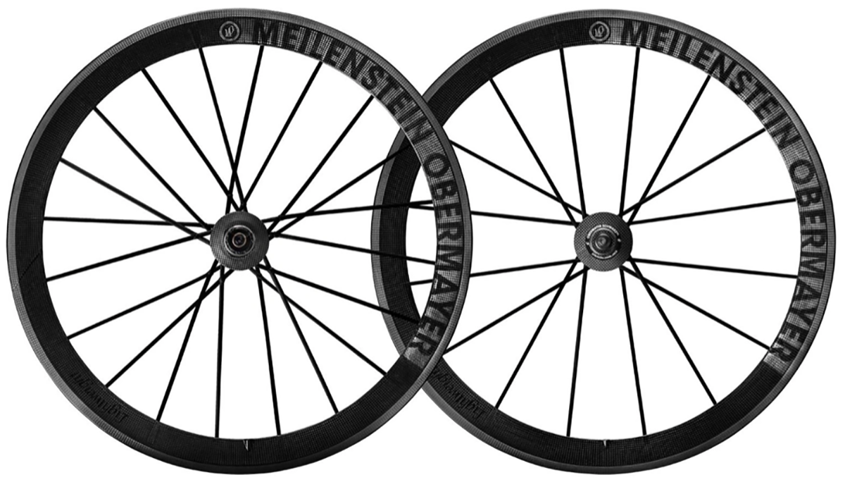 Lightweight Wheelset MEILENSTEIN24 EVO D | 20/20 | schwarz ed | Sh 11 - Clincher/ Tubeless Disc (Udstillingsmodel)