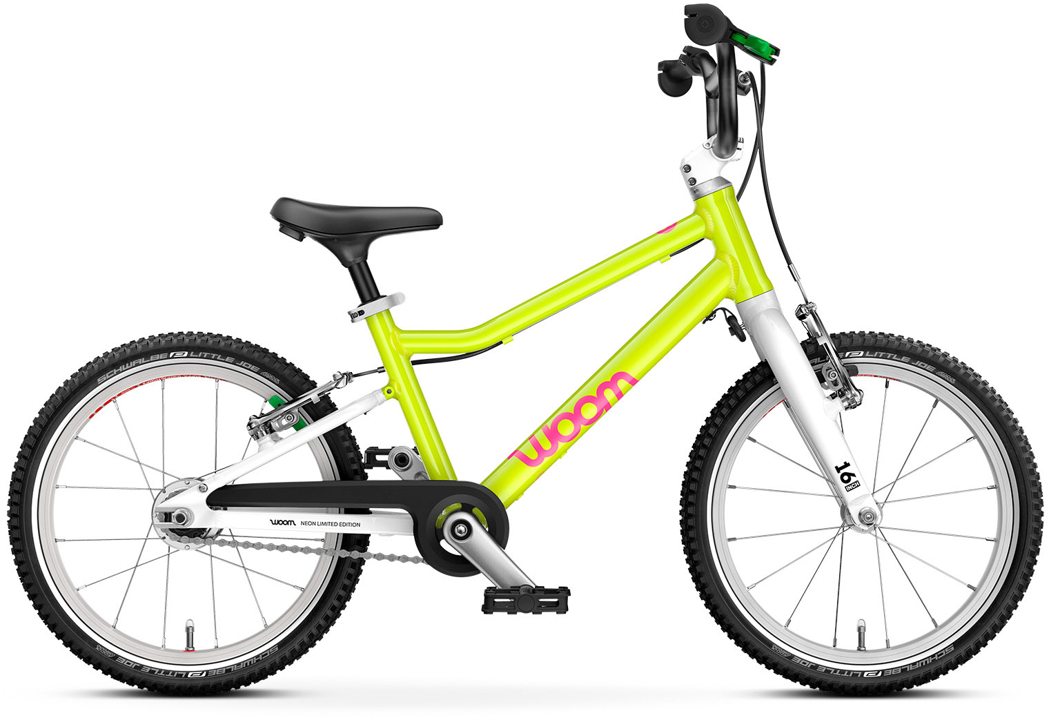 Woom GO 3 Automagic (Automatgear) - LTD Neon Lime