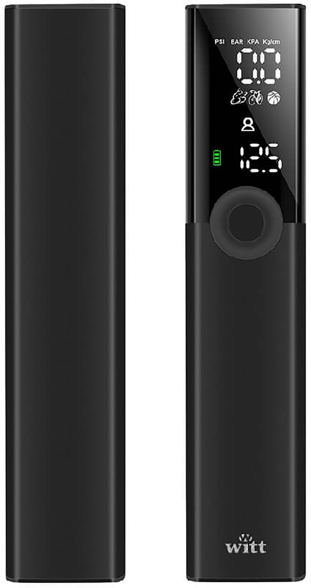 Tilbehør - Cykelpumper - Witt Compact Air Pump (120 PSI / 8.3 bar)