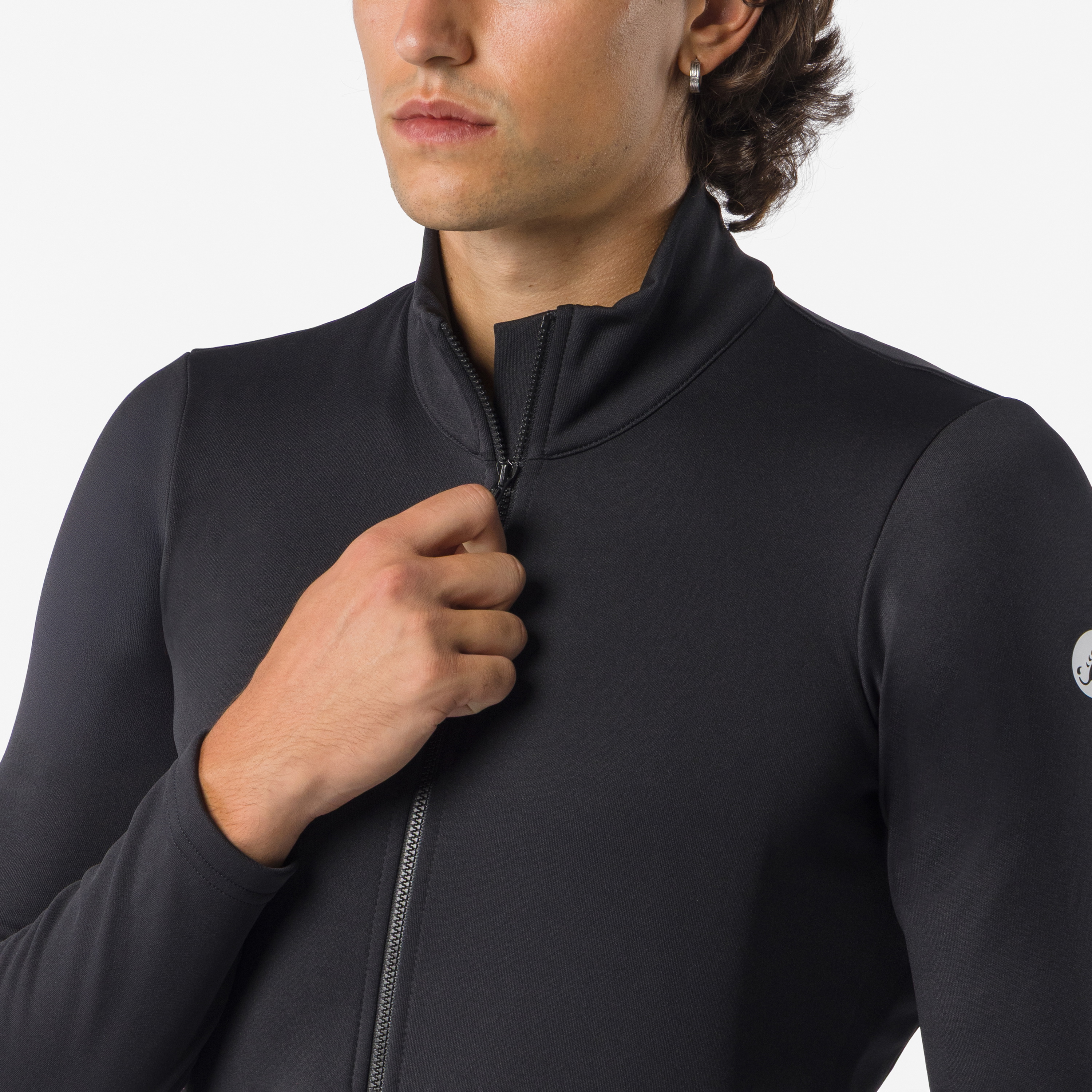 Beklædning - Cykeltrøjer - Castelli COMPETIZIONE THERMAL LS Jersey - Black