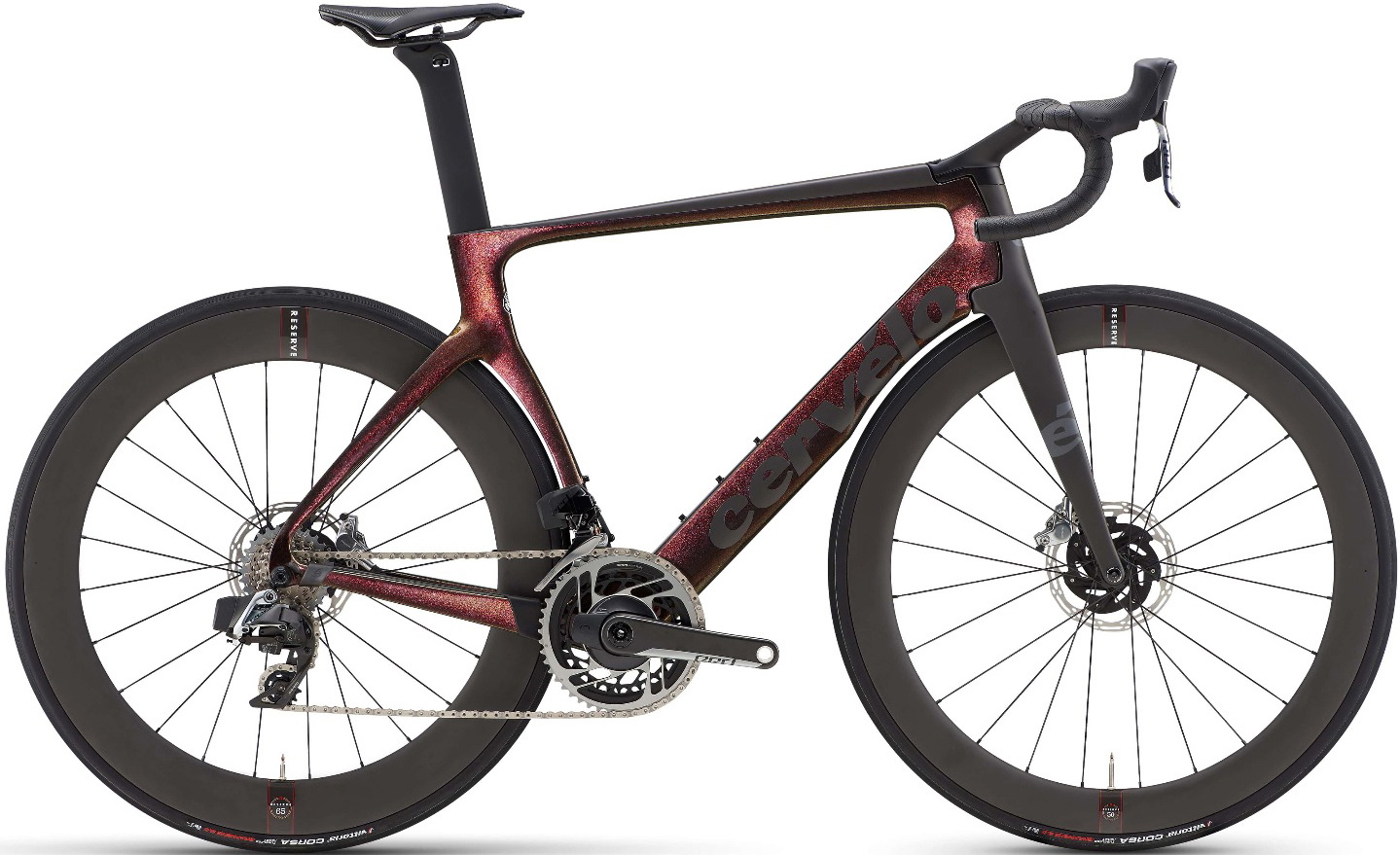 Cervélo S5 Red eTap AXS 2024 - Rød/Sort