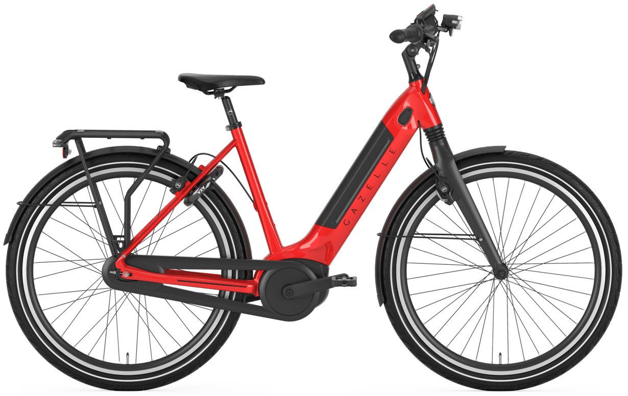 affjedring melodrama Ambassade Gazelle Ultimate C8+ HMB Dame 2020 - rød » Bike Size: 53cm