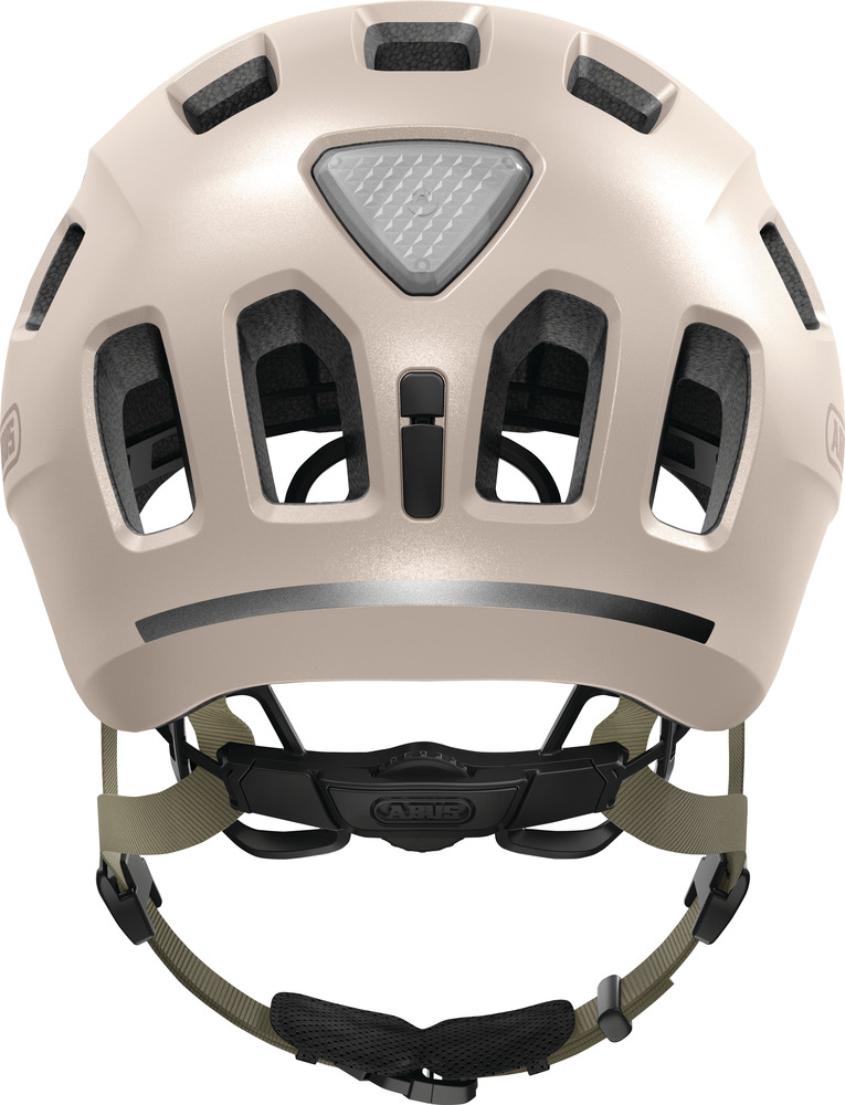 Beklædning - Cykelhjelme - Abus Youn-I 2.0 m. LED lys - Champagne Gold
