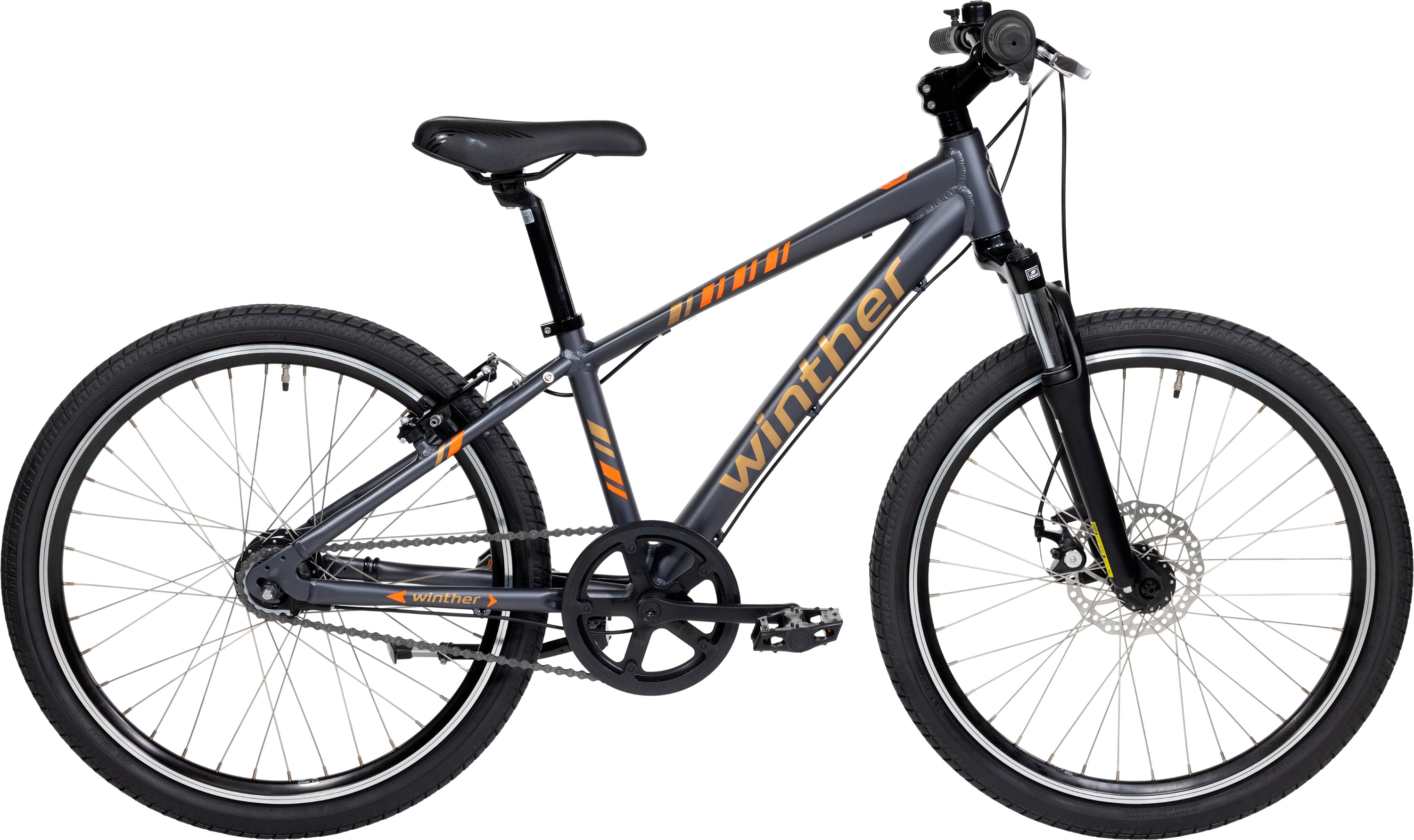 Cykler - Børnecykler - Winther R2 sport Dreng 24" 7g 2023 - Blå