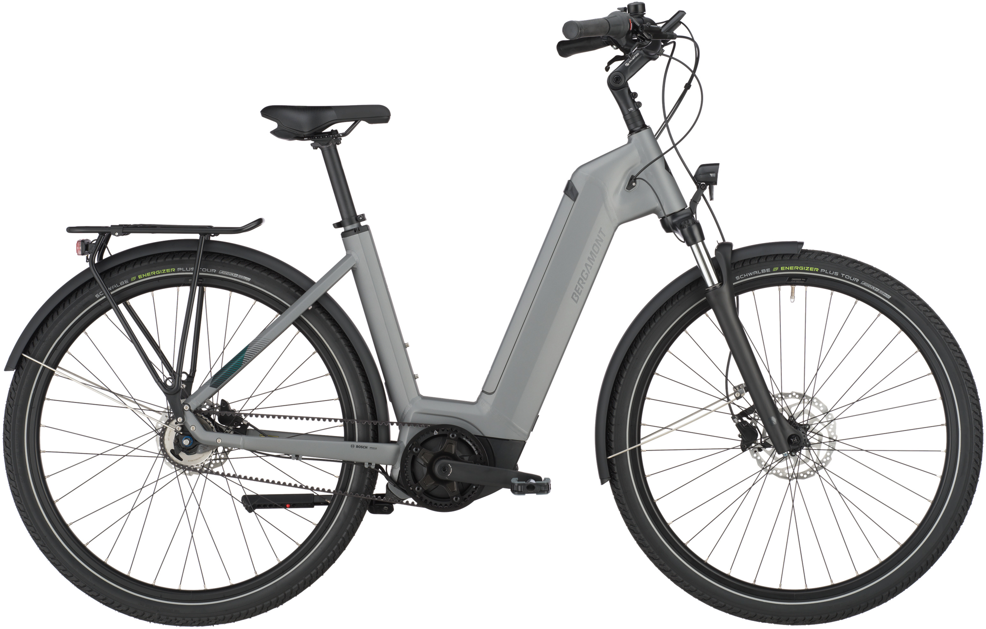 Bergamont E-Horizon Tour 30 Belt Wave 2025 - Titanium Silver