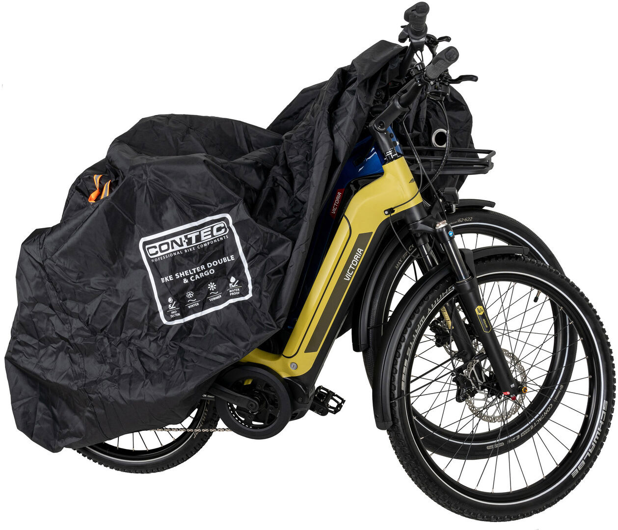 Tilbehør - Cykelpleje - Con-Tec Bike Cover Cykelbetræk 210x120x110