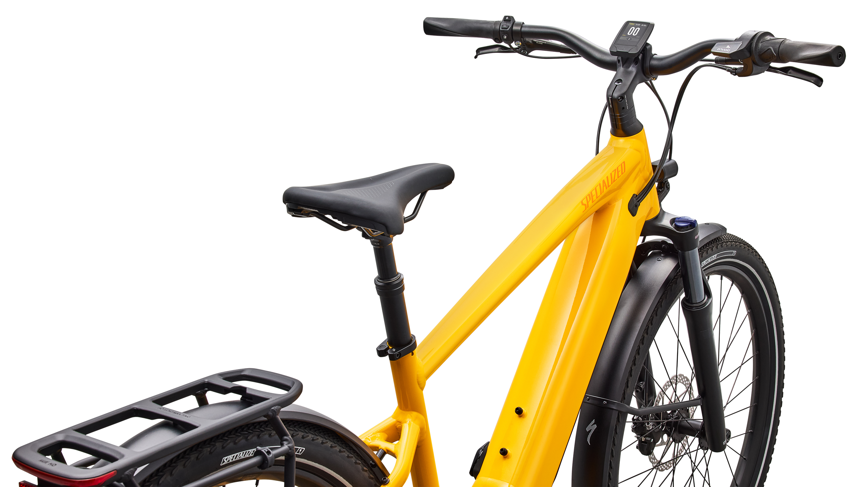 Cykler - Elcykler - Specialized Turbo Vado 4.0 IGH 2026 - Gloss California Sunshine / Green Zest