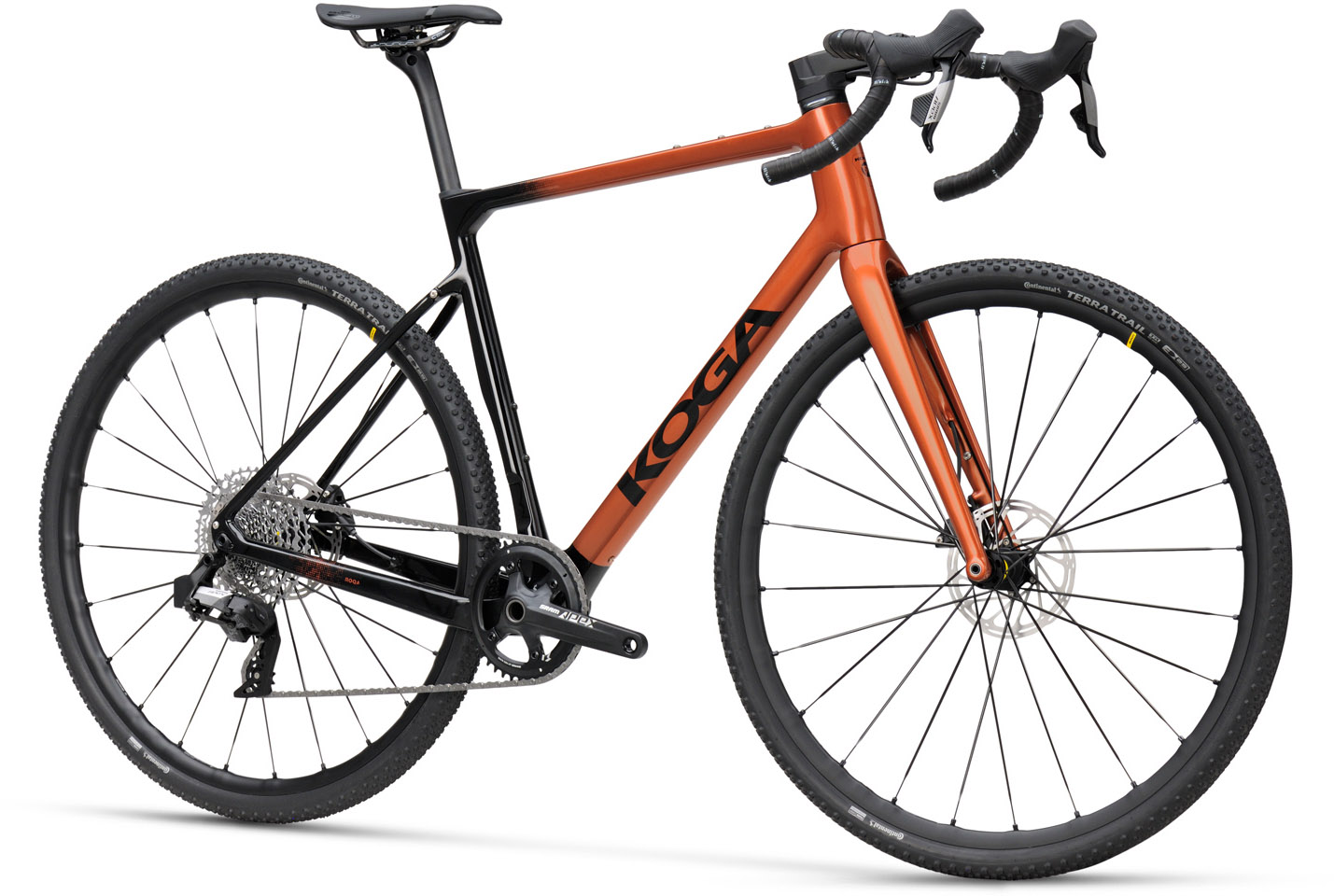 Cykler - Gravel cykler - Koga Roqa Allroad Herre 2025 - Orange