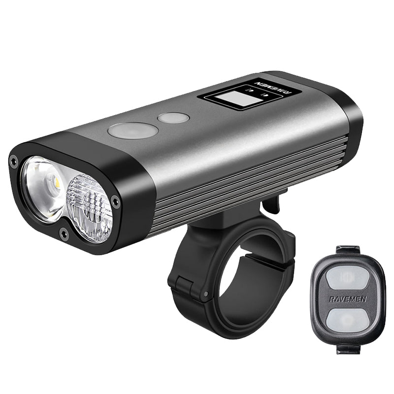 Tilbehør - Cykellygter - Ravmen PR2000 Forlygte - 2000 Lumen