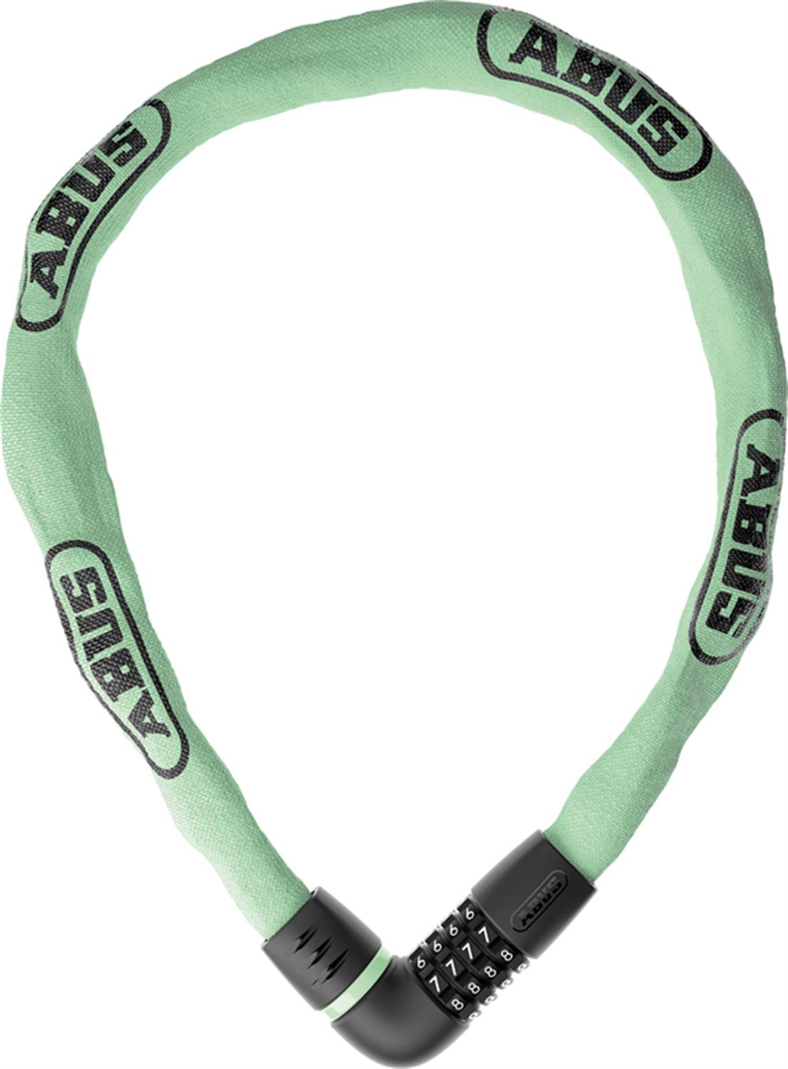 Abus Kædelås 6807C Tresor Combo - 110cm - Sage Green