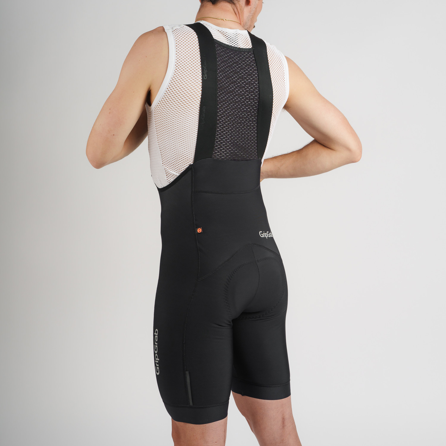 Beklædning - Cykelbukser - GripGrab PACR Thermo bibshorts - Black