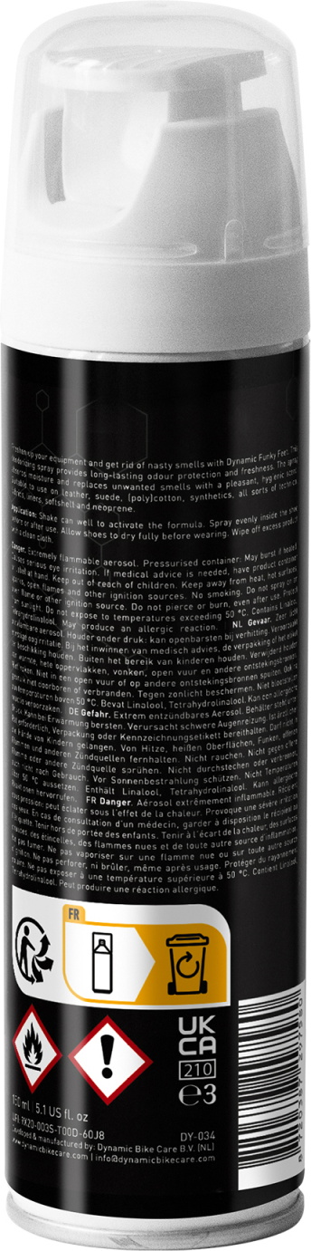 Beklædning - Krops- & tøjpleje - Dynamic Funky Feet Shoe Spray 150ml
