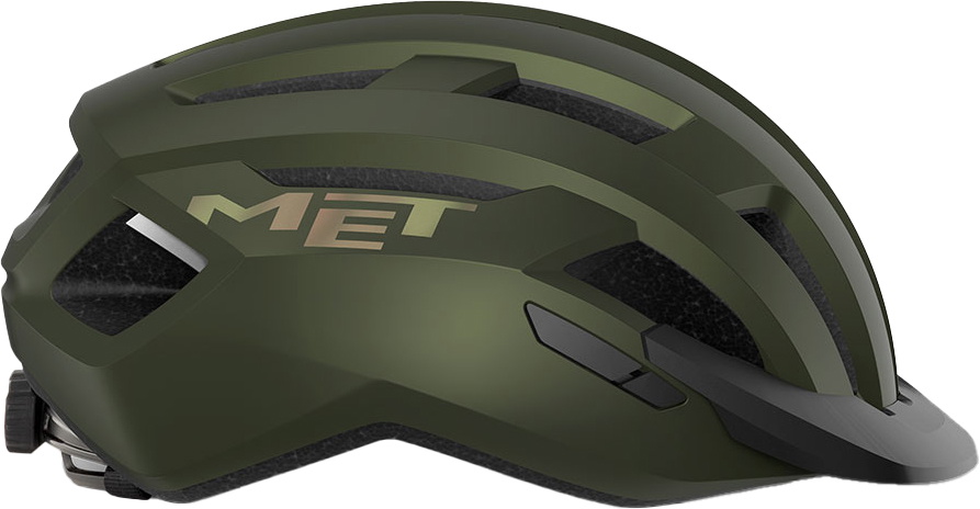 Beklædning - Cykelhjelme - MET Helmet m. LED lys Allroad MIPS - Grøn