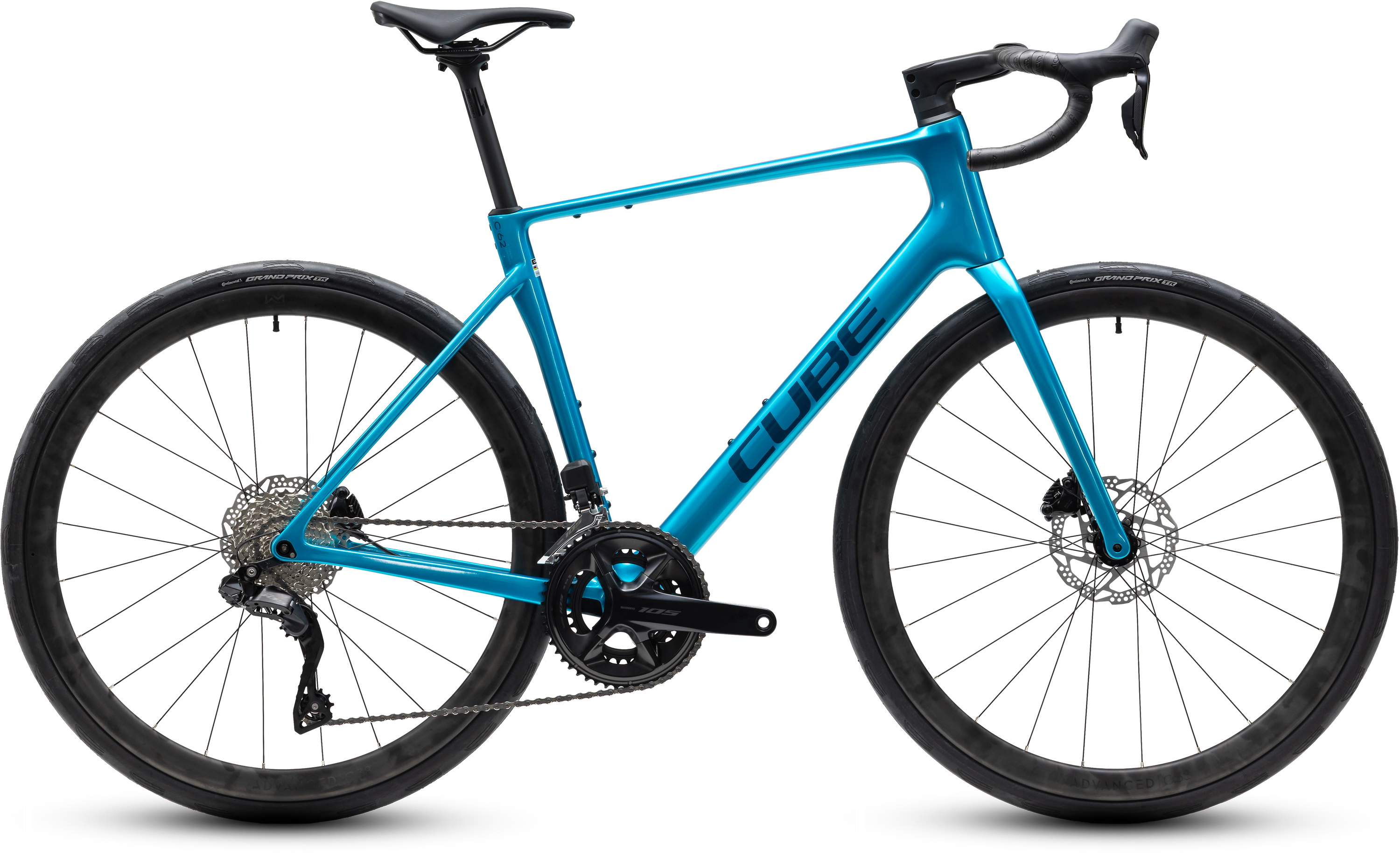 Cube Attain C:62 SLX 2027 - Bali´n´Blue Cube Attain C:62 SLX 2027 - Bali´n´Blue