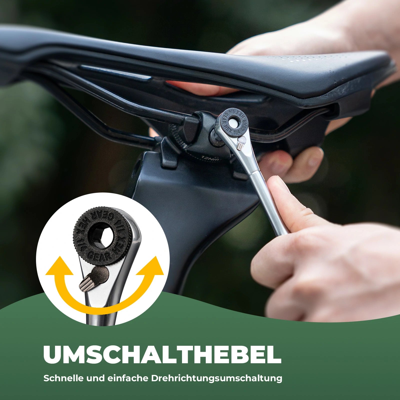Tilbehør - Værktøj - RockBros Mini Skralde Multitool 8-i-1