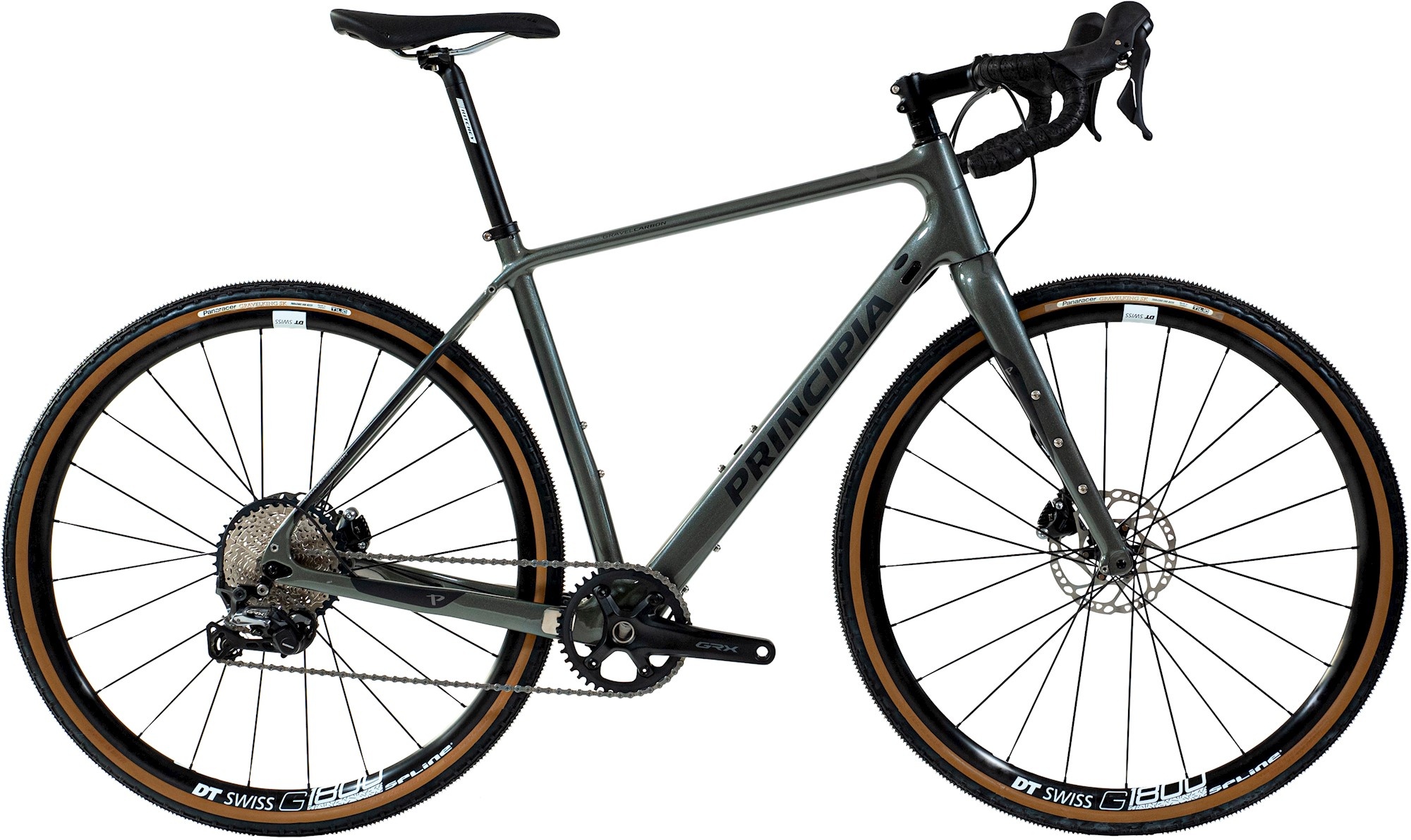 Principia Gravel Carbon GRX RX600 1x11 2023 Grå » Bike Size: 50cm