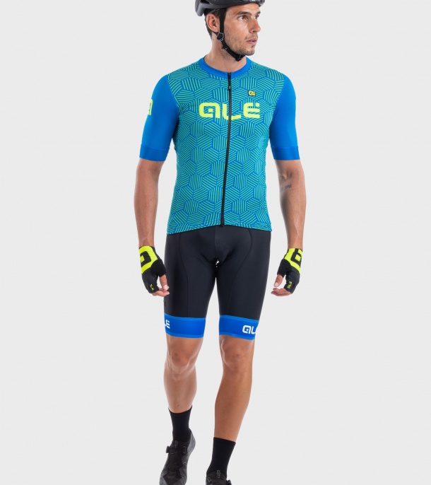 Beklædning - Cykeltrøjer - Ale Jersey Solid Cross - Blå