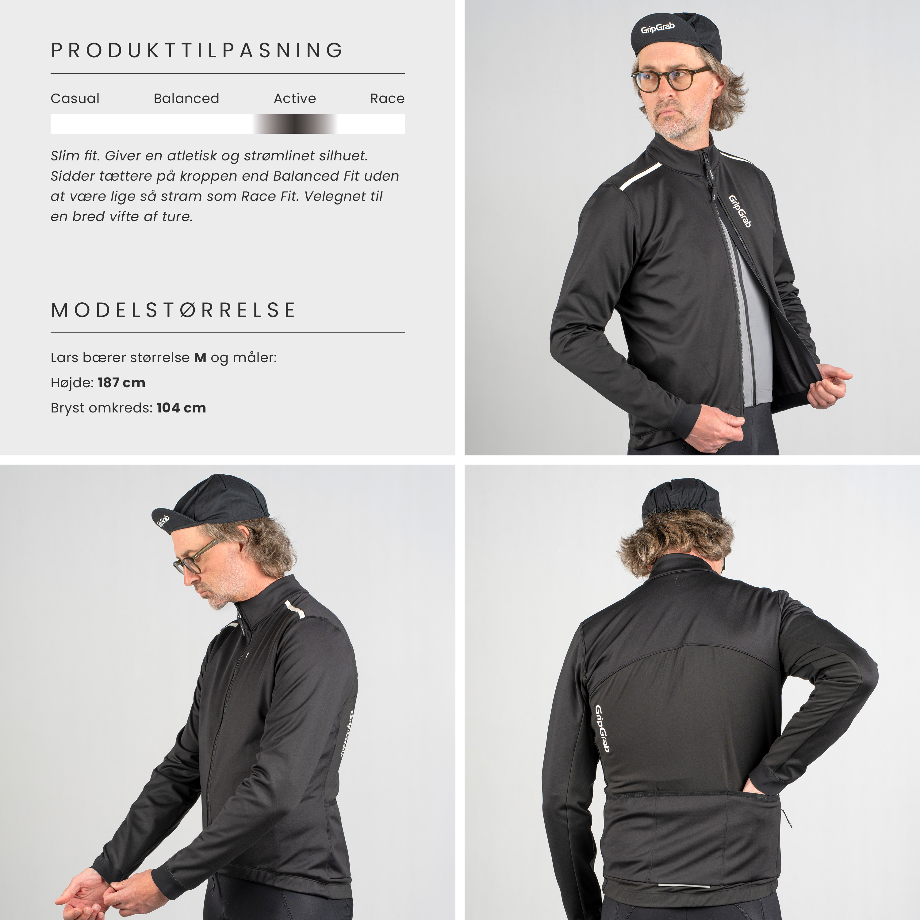 Beklædning - Cykeljakker - GripGrab RIDE-termovinterjakke - Black