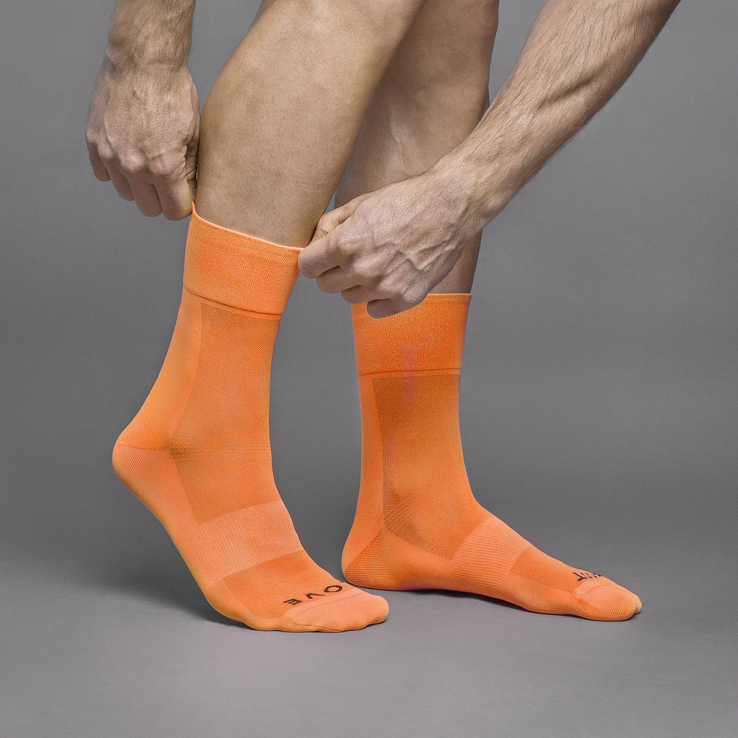 Beklædning - Sokker - GripGrab Lightweight SL Sokker - Hi-Vis Orange