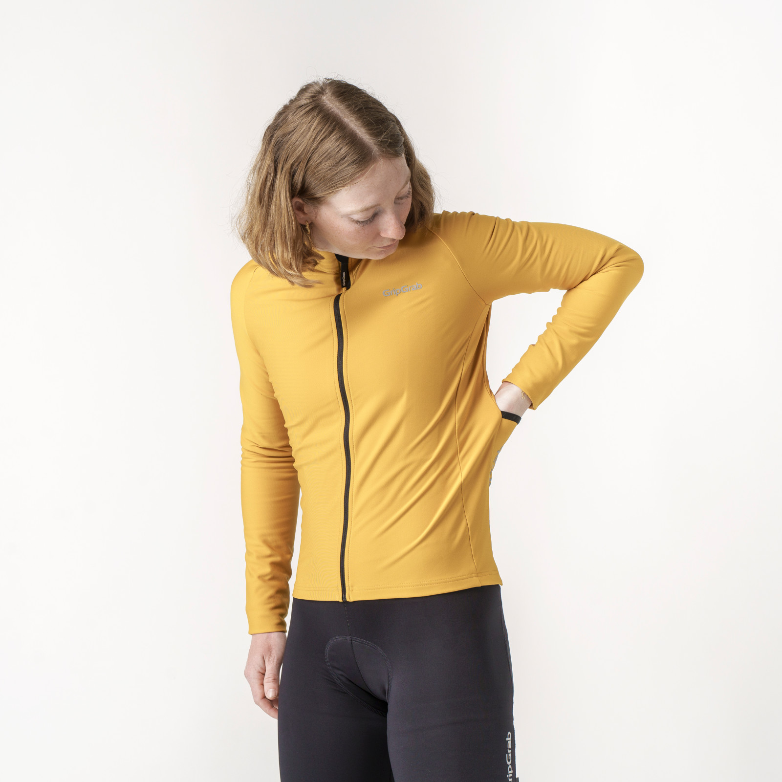 Beklædning - Baselayer / Undertøj - GripGrab Langærmet Therma PACR Termocykeltrøje til damer - Gul