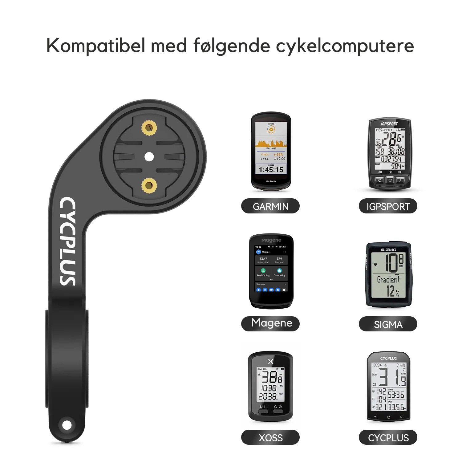 Reservedele - Tilbehør til cykelcomputere - Cycplus Z1 Aero mount
