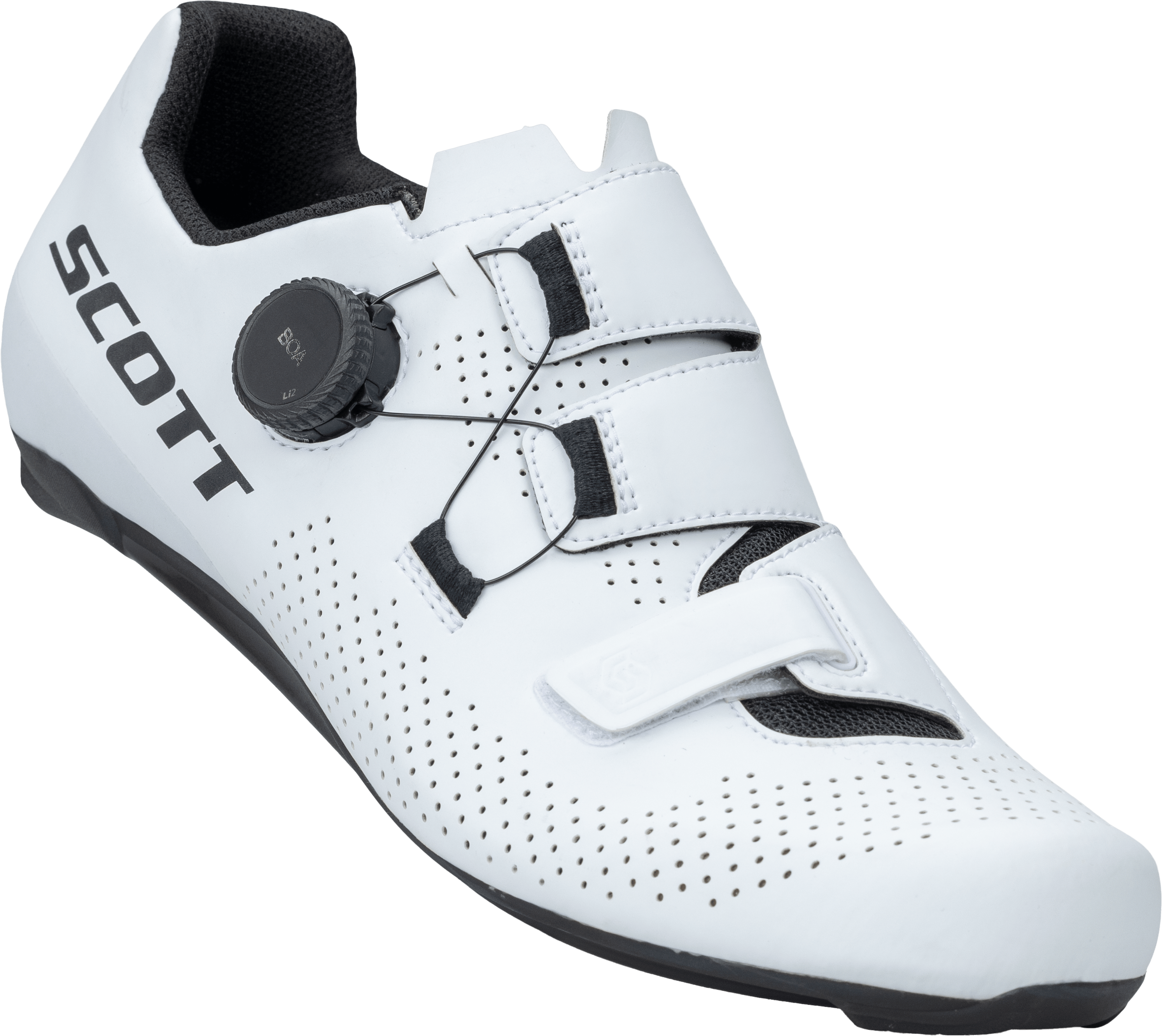 Scott Shoe Womans Road Team Boa - White Black