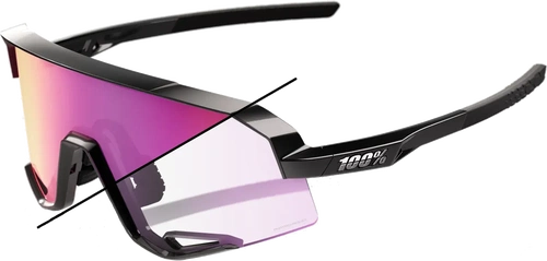 100% Slendale Photochromic Purple Mirror
