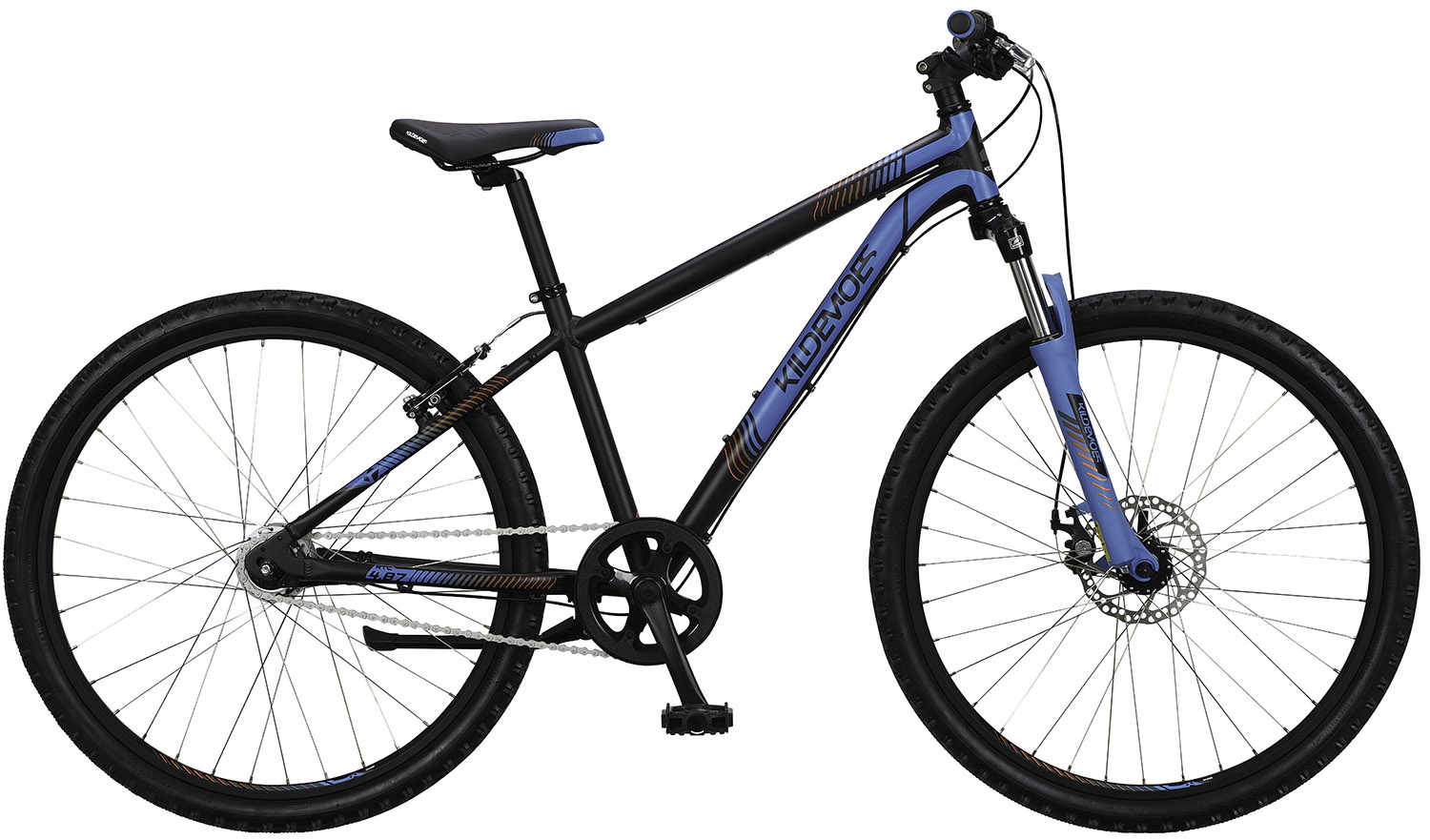  - Kildemoes Intruder MTB 7g 26" Dreng 2024 - Sort