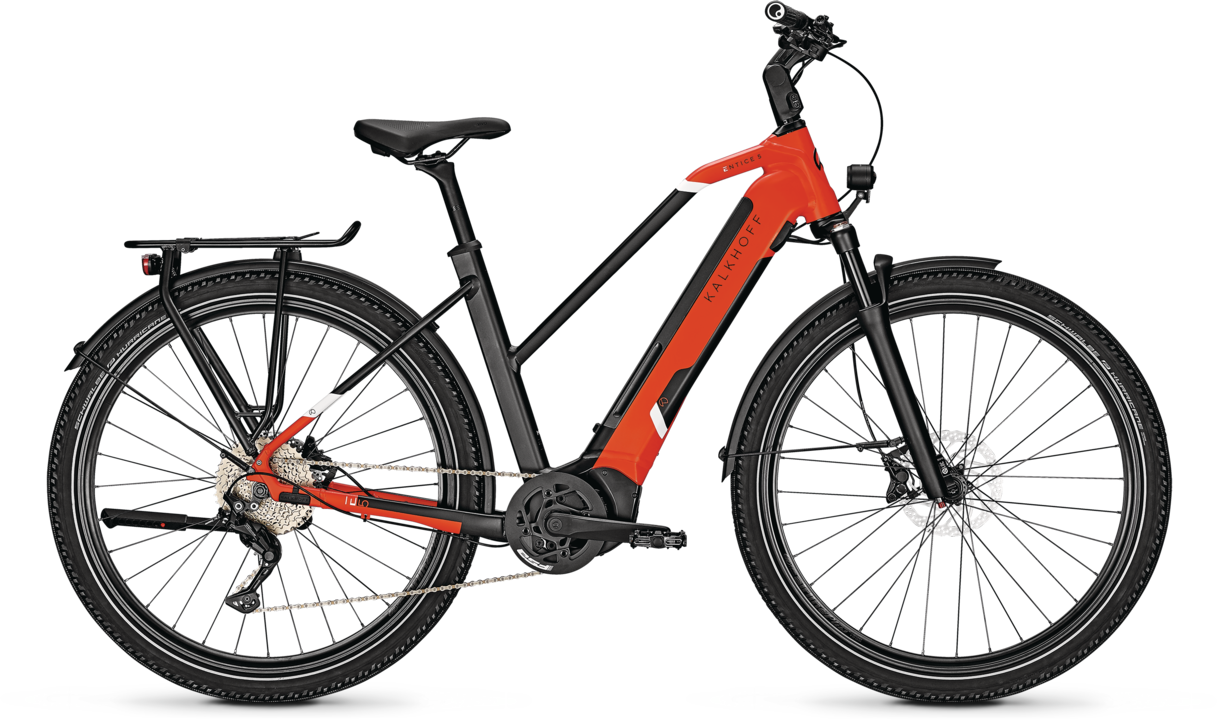 Cykler - Elcykler - Kalkhoff ENTICE 5.B MOVE+ Dame - Sort/Rød