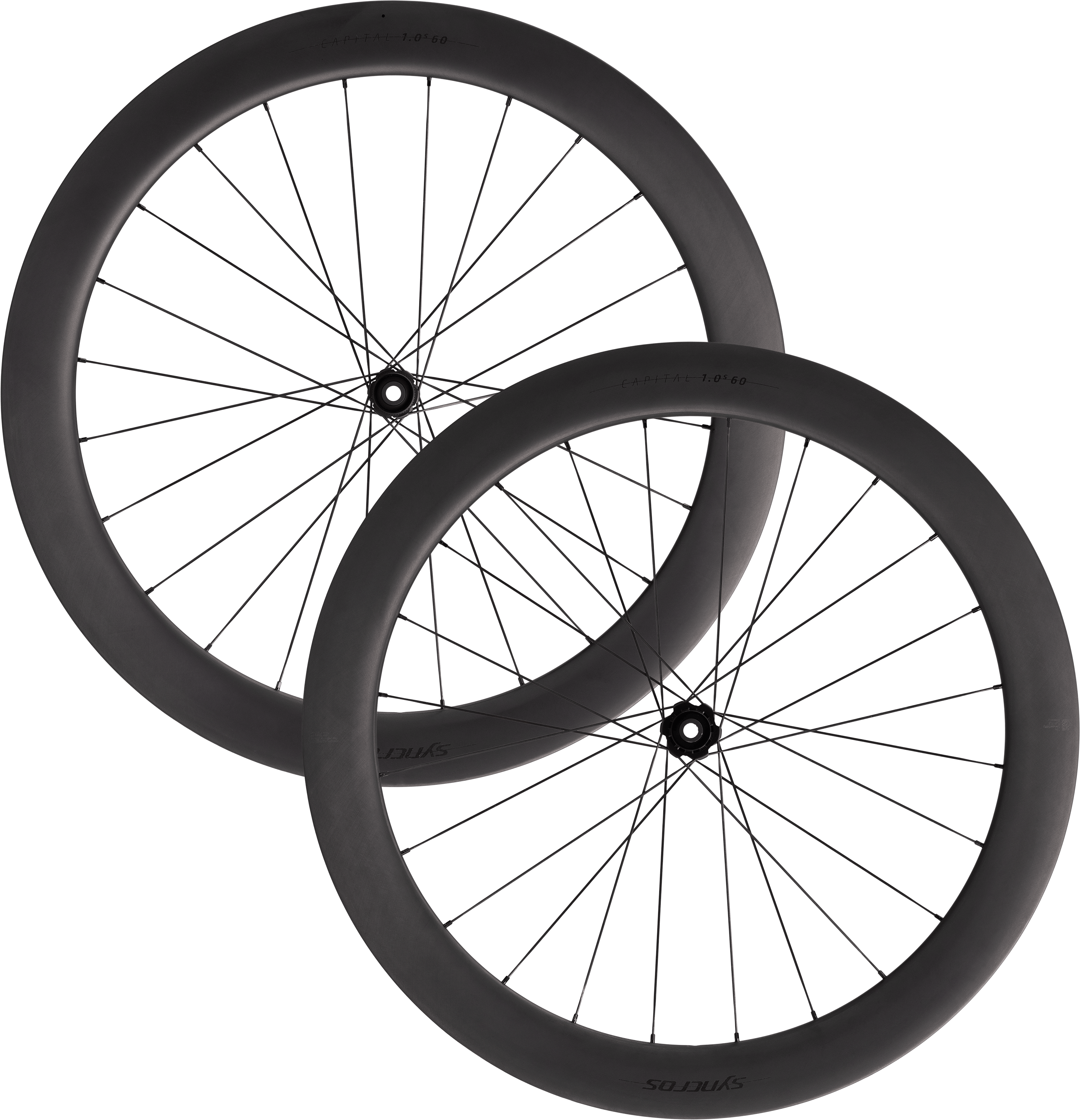 Syncros Wheelset Capital 1.0s 60 Hjulsæt - 700c - Sort Syncros Wheelset Capital 1.0s 60 Hjulsæt - 700c - Sort