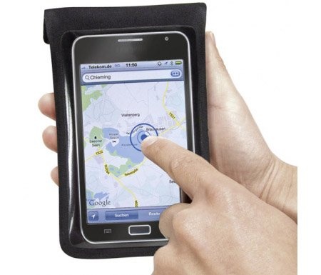 Tilbehør - Mobilholdere - Klickfix Smartphone Holder i Duratex SMALL 7x12.5cm