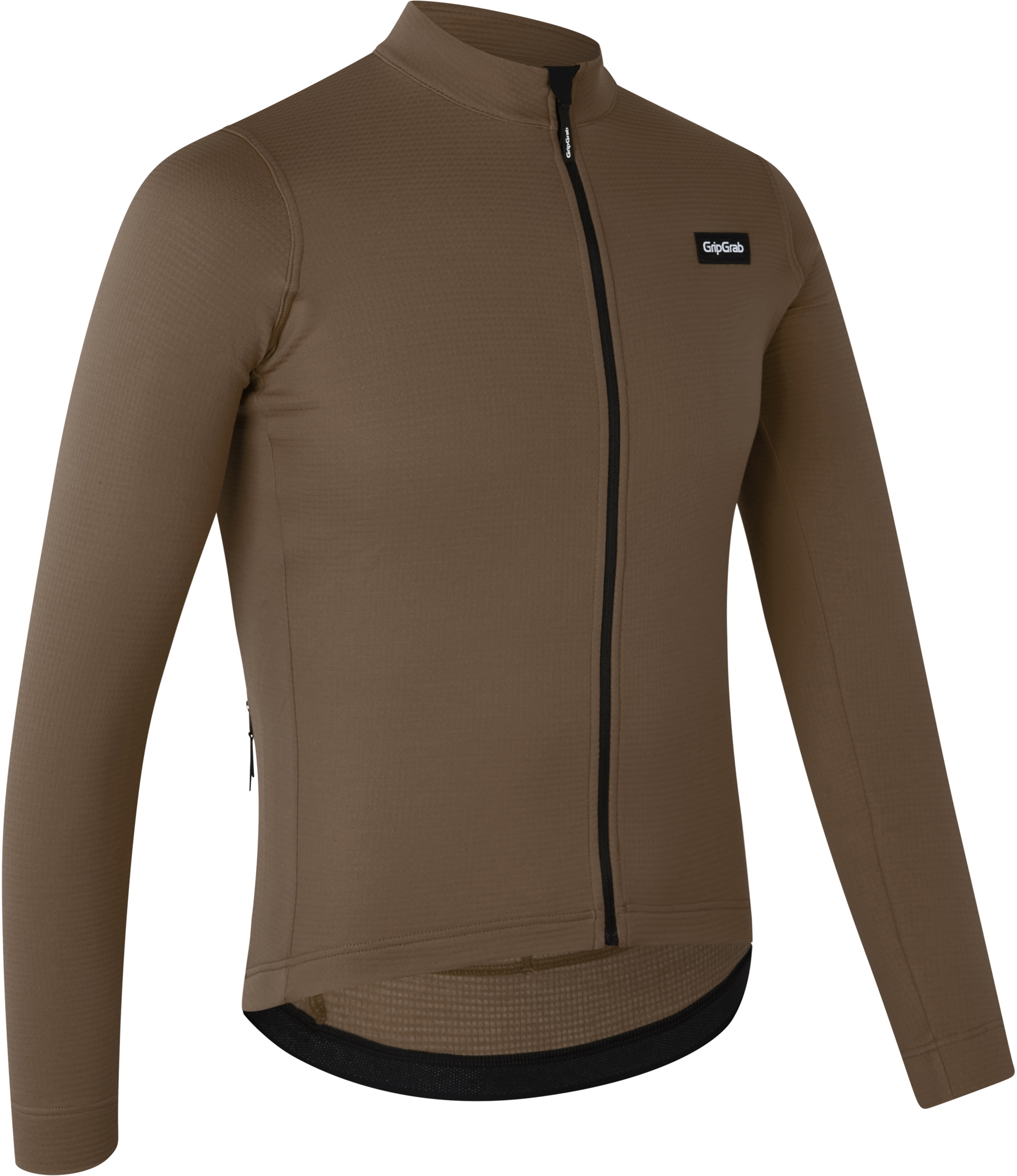 GripGrab Langærmet EXPLR Merinotech-termocykeltrøje - Brown GripGrab Langærmet EXPLR Merinotech-termocykeltrøje - Brown