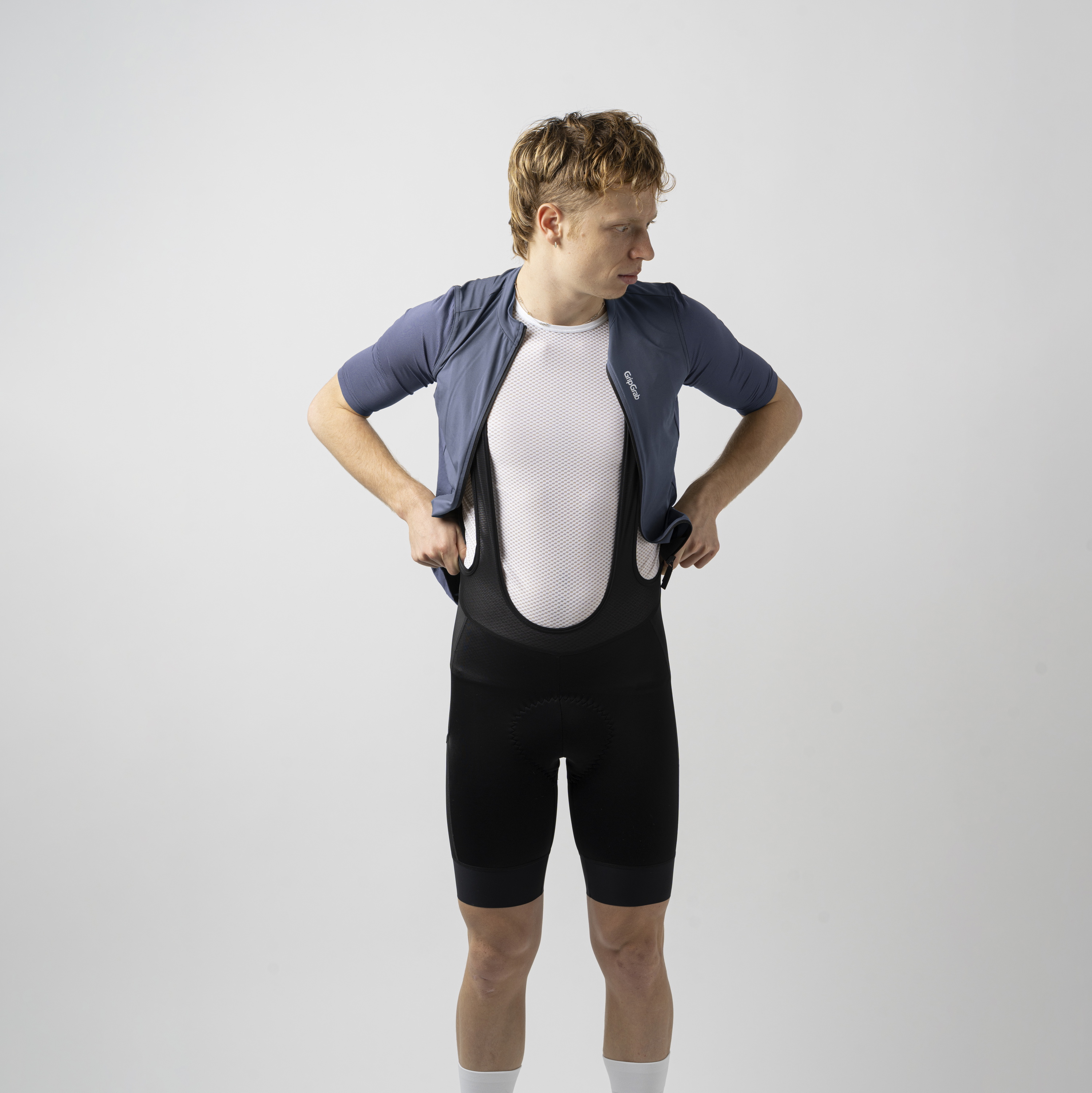Beklædning - Cykeltrøjer - GripGrab RIDE Kortærmet Cykeltrøje - Navy Blue
