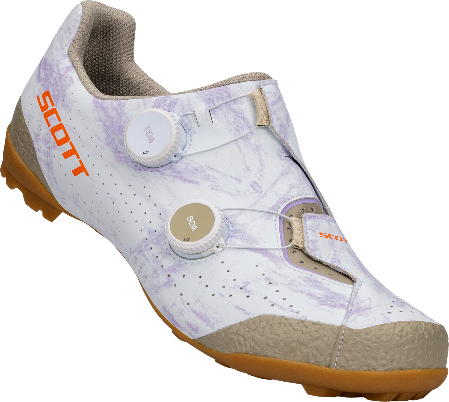 Beklædning - Cykelsko - Scott Gravel RC SPD Sko - White/Beige
