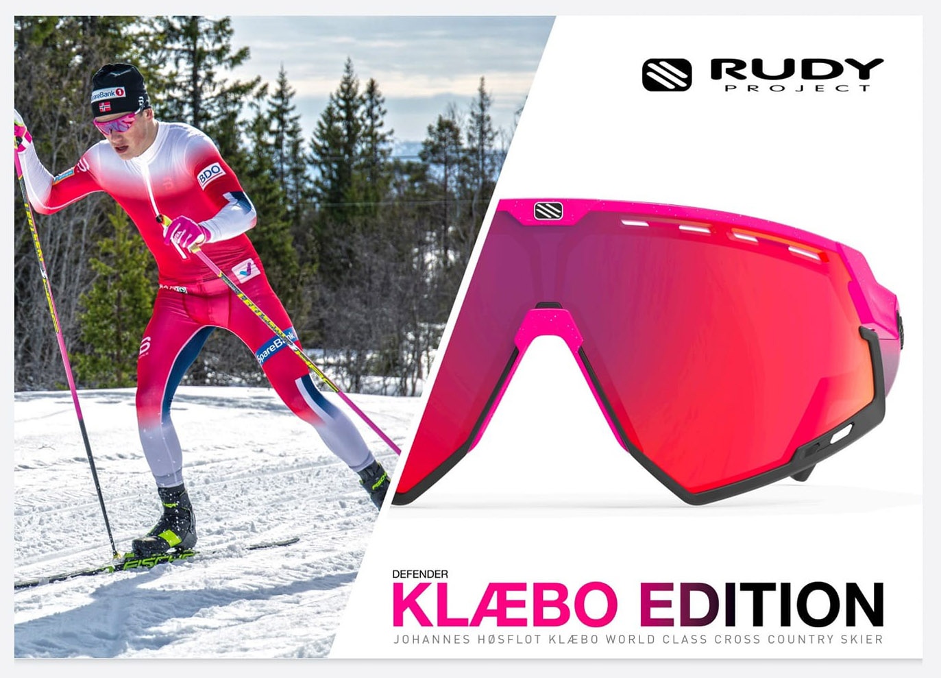 Beklædning - Cykelbriller - Rudy Project Defender Solbriller - Klæbo Special Edition
