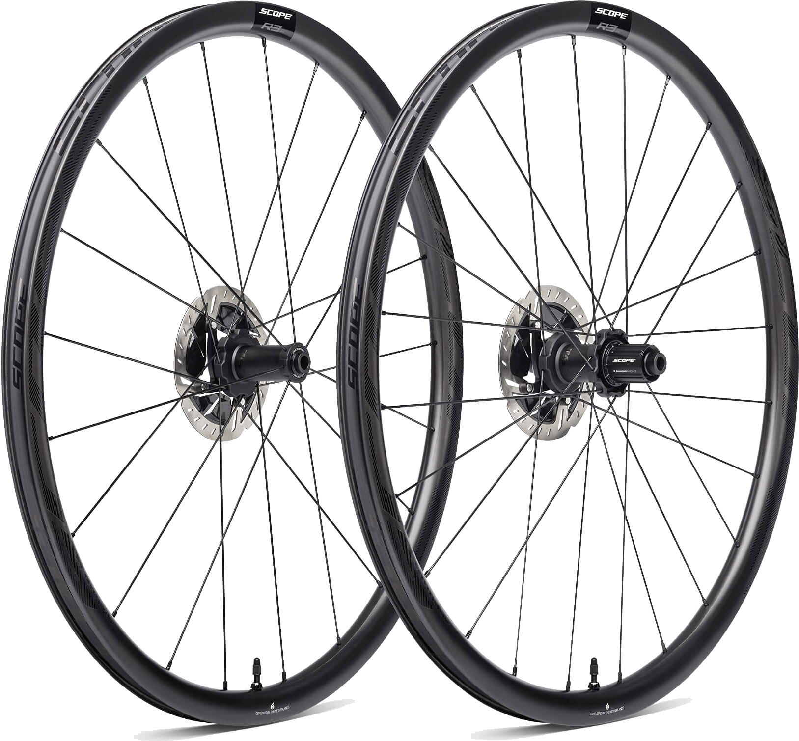 Scope R3. A Disc Carbon Hjulsæt
