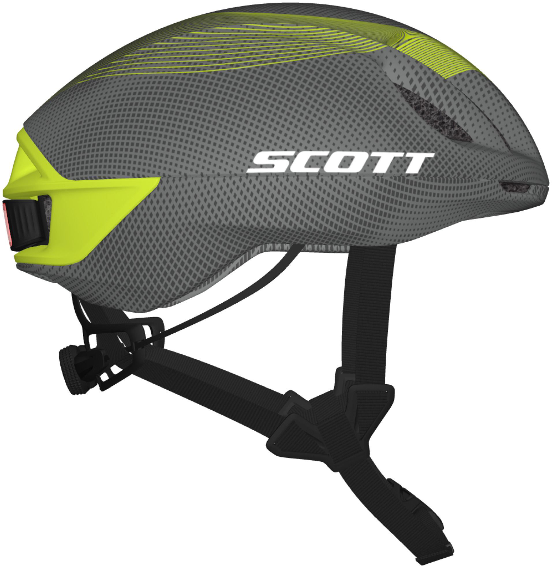 Beklædning - Cykelhjelme - Scott Cadence Plus (MIPS) Hjelm - Diamond grey/Lime green