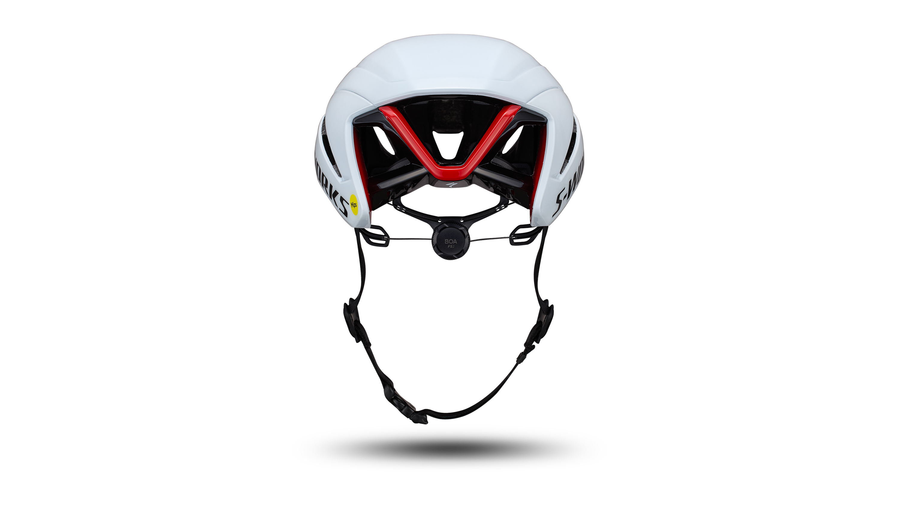 Beklædning - Cykelhjelme - Specialized S-Works Evade 4 Cykelhjelm - White/Red