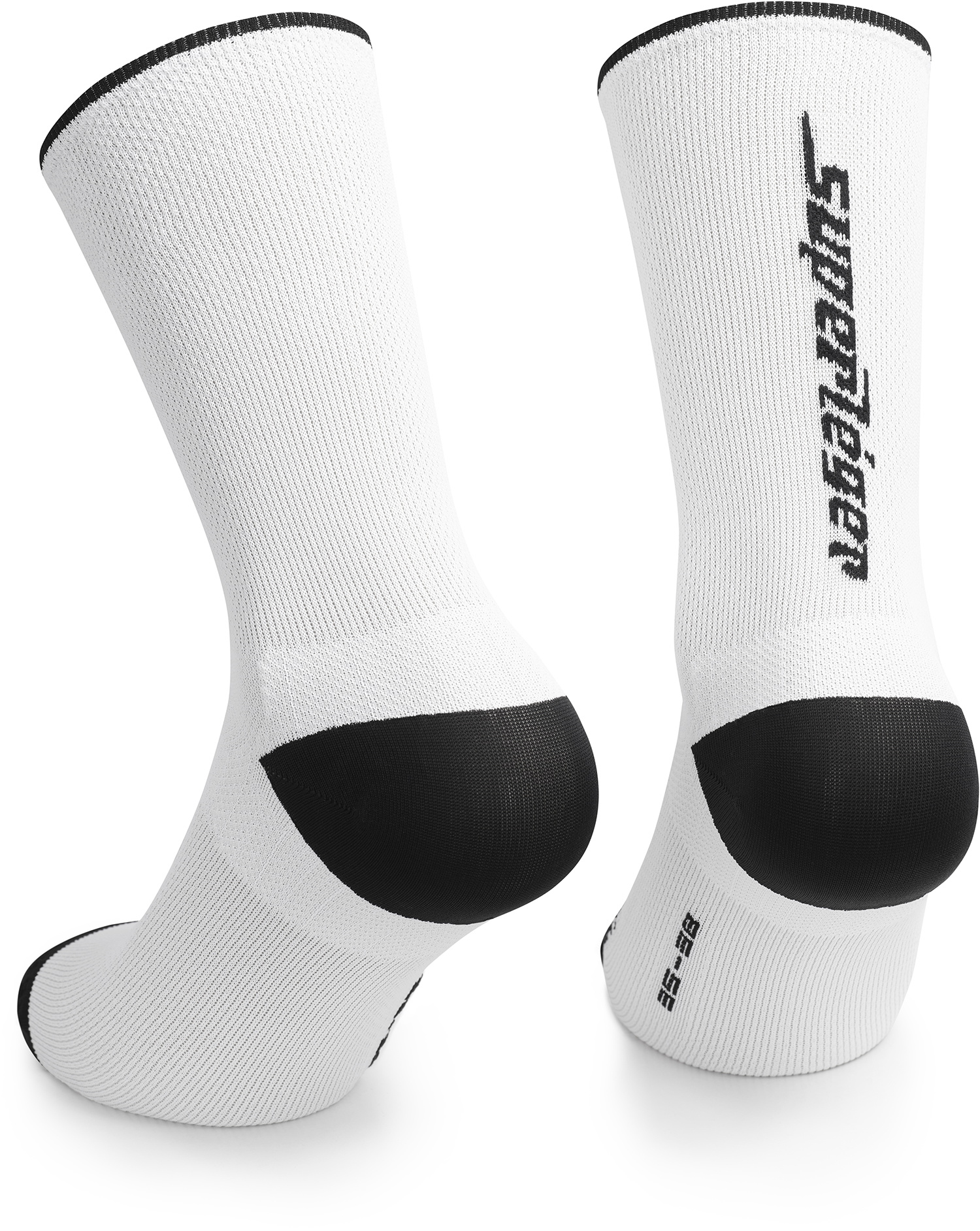 Beklædning - Sokker - Assos RS SUPERLEGER Socks S11 - White Series