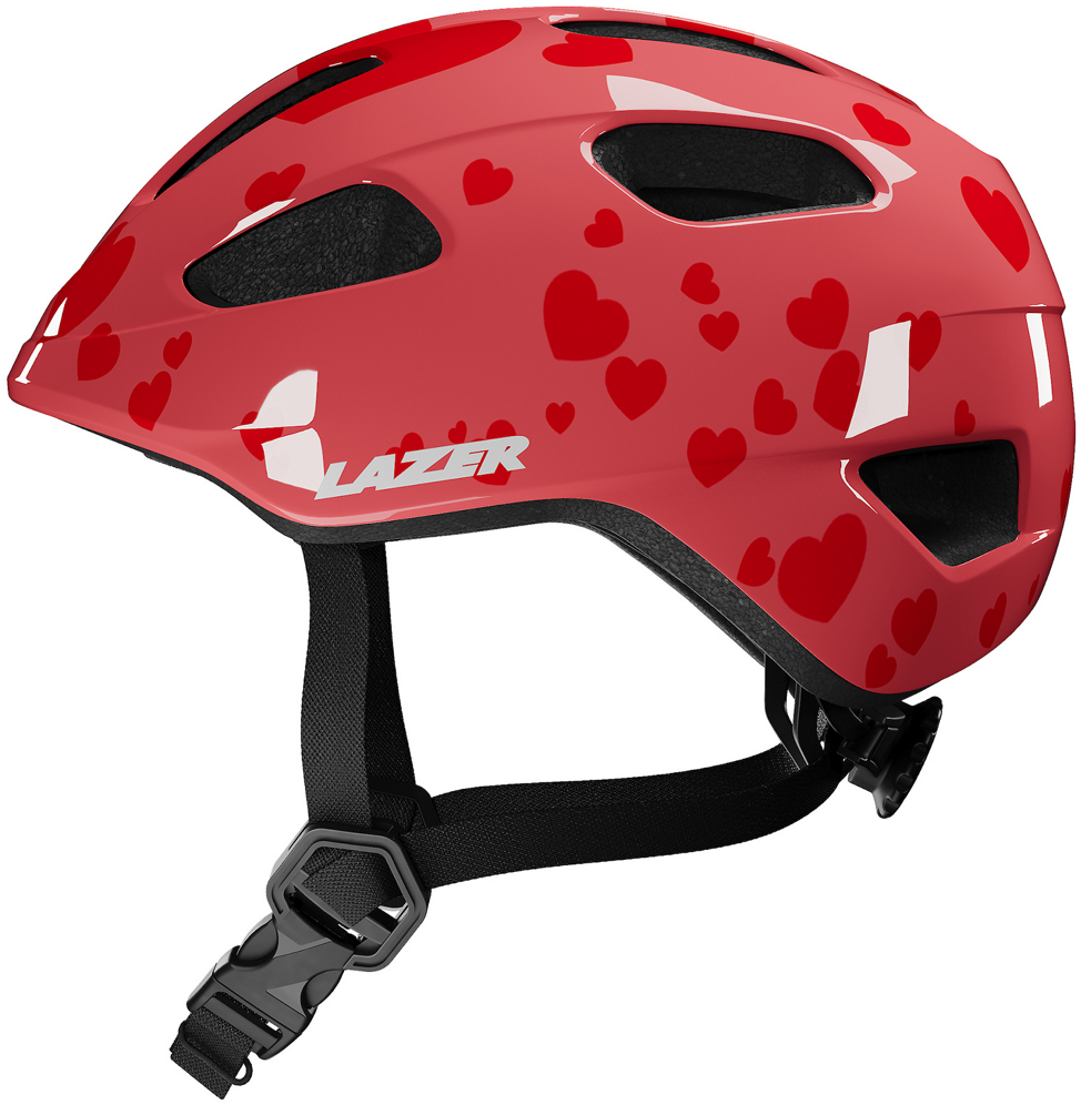 Beklædning - Cykelhjelme - Lazer Nutz 2.0 Kineticore "Green Buckle" cykelhjelm - Little Hearts