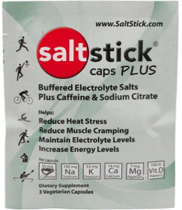 SaltStick Kapsler Elektrolyter PLUS (w. Caffeine) 3 stk.