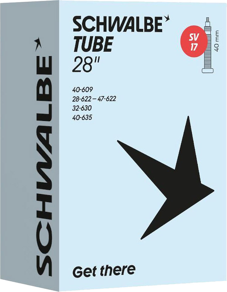 Schwalbe Slange 700x28c-47c ventil SV17 40mm billede