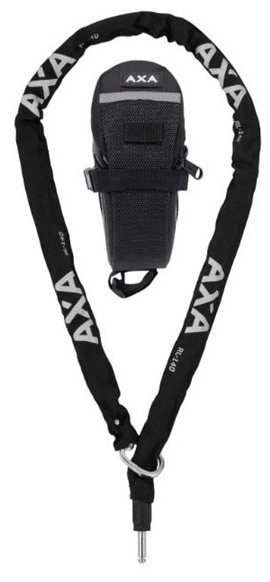 Billede af AXA RLC 140 Plug-In kæde & taske hos Cykelexperten.dk