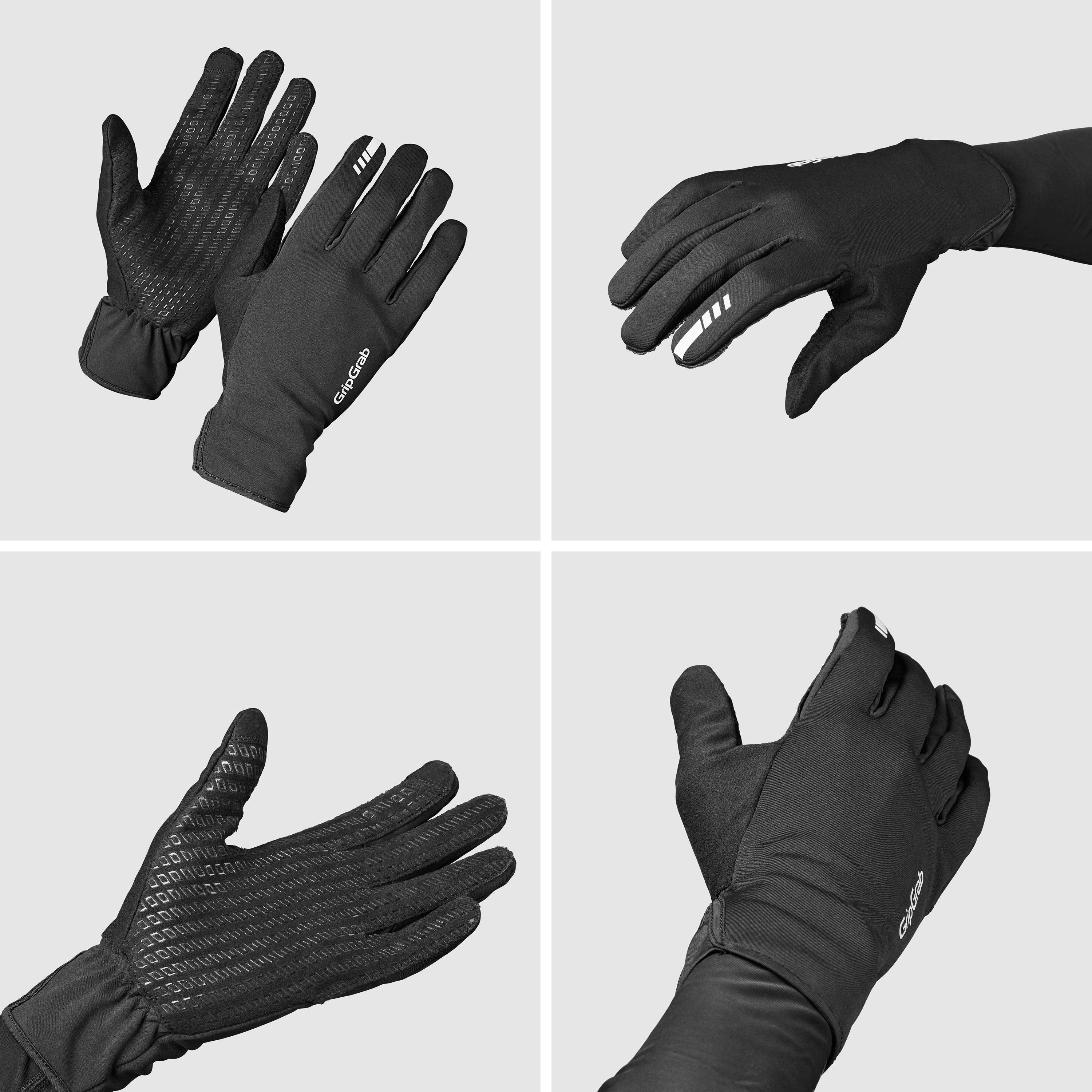 Beklædning - Cykelhandsker - GripGrab PACR Vindtæt Raceday Handsker - Black